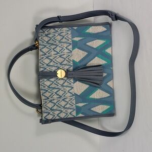 MALIPARMI TRACOLLA PICCOLA ICONIC TEXTILE CROSSBODY SHOULDER HAND BAG PURSE MINT